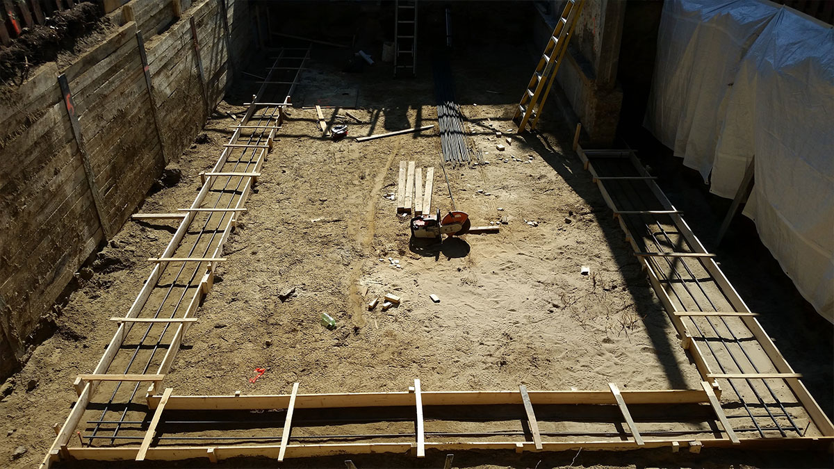 PMF Construction footings PMF Construction footings